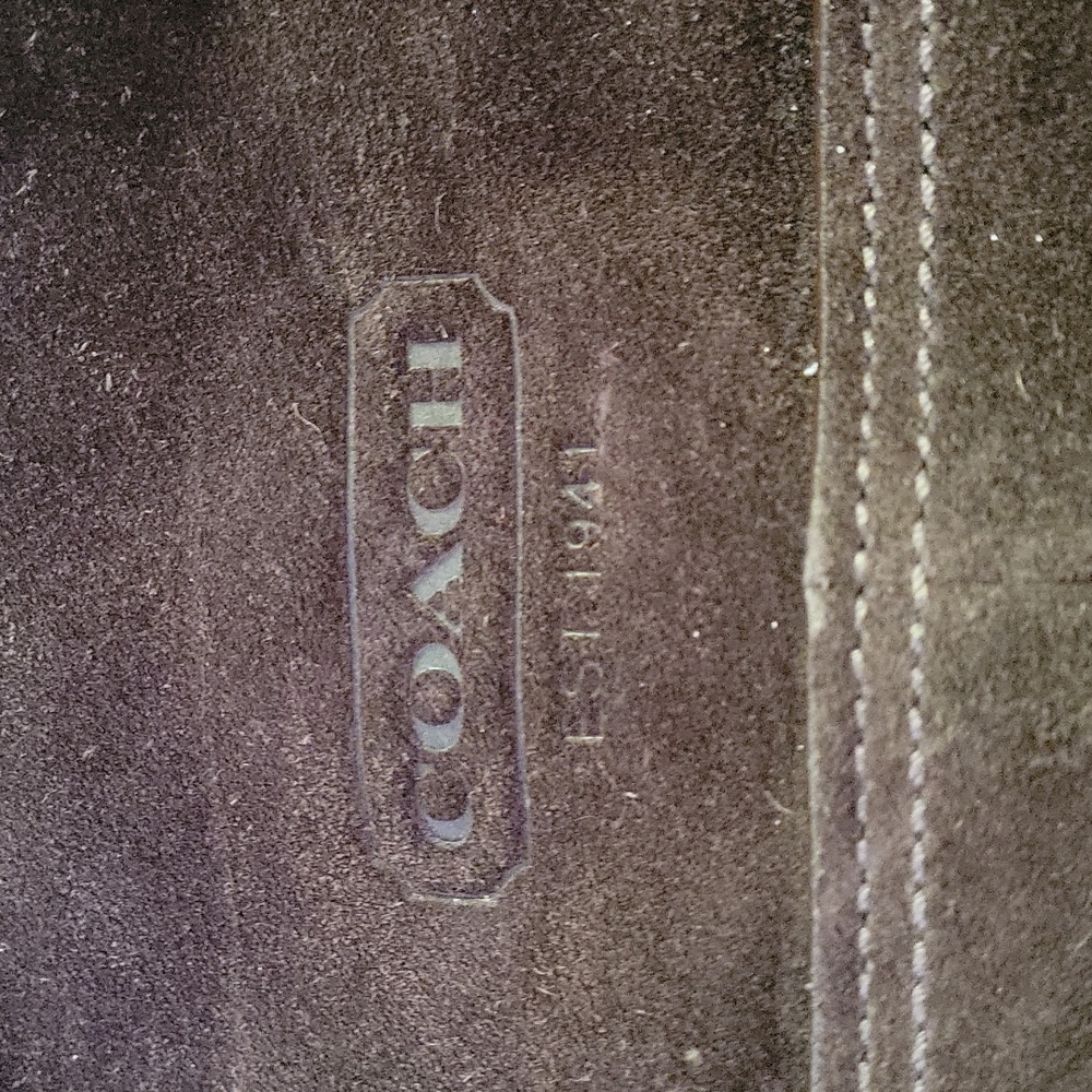 Large suede tote - Picture 2 of 3